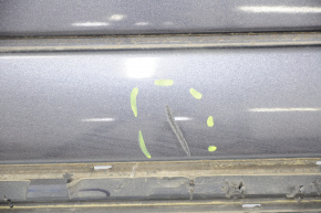 Rear bumper bare Fiat 500 12-17 graphite, scratch