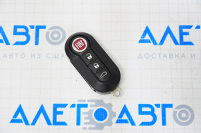 Key Fiat 500 12-19 4 buttons, scratch