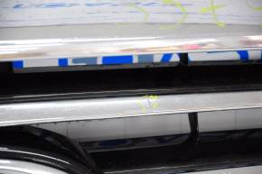 Radiator grill grill Infiniti JX35 QX60 13-15 prerest, with emblem, under radar cruise, break, chrome swelled