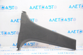 Center pillar trim lower right Mazda CX-9 16-23 black, scratches