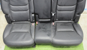 Rear row of seats 2nd row Mazda CX-9 16 - black leather, fur