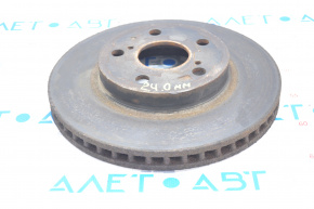 Front right brake disc Toyota Prius 30 10-15 24 mm
