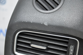 Torpedo front panel with AIRBAG VW Jetta 11-18 USA black, scratches