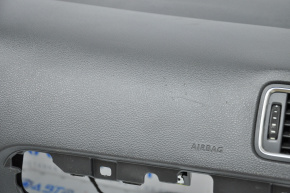 Torpedo front panel with AIRBAG VW Jetta 11-18 USA black, scratches