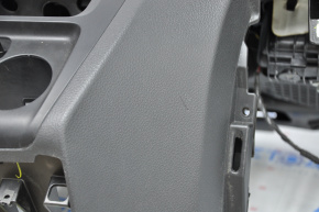 Torpedo front panel with AIRBAG VW Jetta 11-18 USA black, scratches