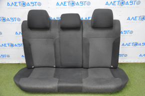 Rear row of seats 2 row VW Jetta 11-18 USA cloth black with gray insert