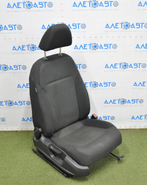 Passenger seat VW Jetta 11-16 USA without airbag, mechanical, cloth black