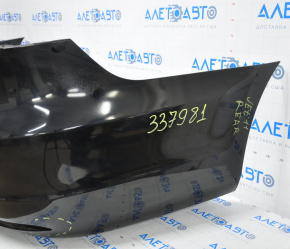 Bare rear bumper VW Jetta 11-14 USA black, nice, scratches, painted