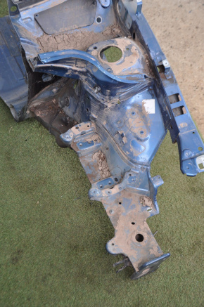 Quarter front left VW Jetta 11-18 USA blue