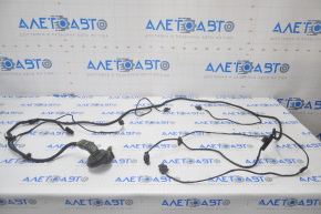 Wiring rear bumper BMW 3 F30 12-18 for parking sensors and muffler flap
