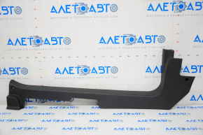 Door sill trim front left Fiat 500 12-19 black, worn