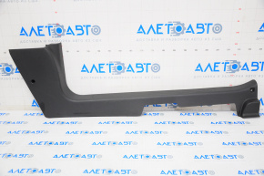 Door sill trim front right Fiat 500 12-19 black, scratches