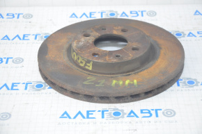 Front left brake disc Fiat 500 12-17 225/21mm rusty