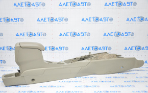 Central console armrest and cup holders Ford Fiesta 11-19 gray, scratches, worn