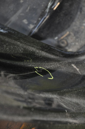 Quarter wing rear right VW Jetta 11-18 USA black, small dent