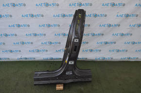The central left body pillar of BMW 5 F10 11-16 was sawed off