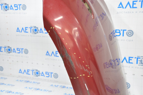 Rear bumper bare Ford Fiesta 14-19 rest 4d red, scratches