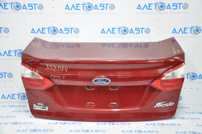 Trunk lid assembly Ford Fiesta 14-19 4d without spoiler, with optics red RR pokes
