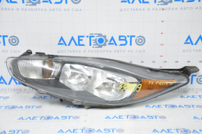 Headlight front left naked Ford Fiesta 14-19 rest dark