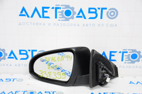 Left side mirror complete Toyota Avalon 13-18 10 pins, turn signal, heated, white