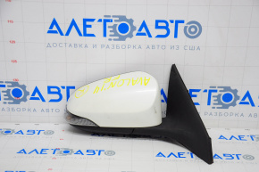 Side mirror right complete Toyota Avalon 13-18 10 pins, turn signal, heated, white