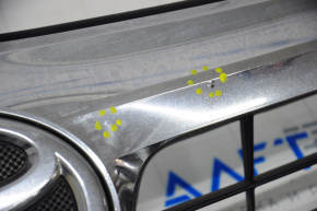 Grill grill Toyota Avalon 13-15 3.5 with emblem, pokes on chrome