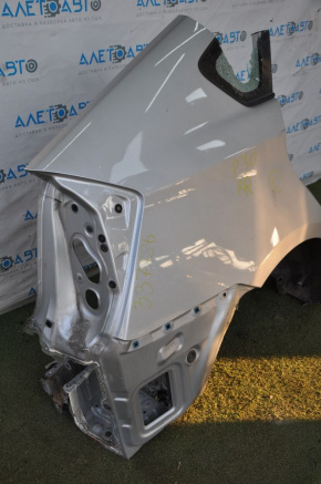 Quarter wing rear right Toyota Prius 30 10-12 silver, small poke