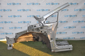 Quarter front left Toyota Prius 30 10-15 silver