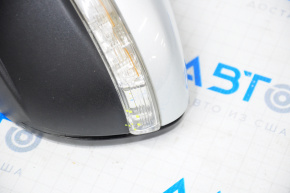 Left side mirror complete VW Passat b7 12-15 USA type as b8 10 pins, turn signal, heated, silver