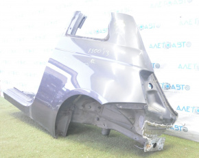 Quarter wing rear left Fiat 500 12-19 graphite, dents