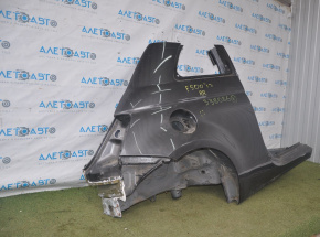 Quarter wing rear right Fiat 500 12-19 graphite, pokes