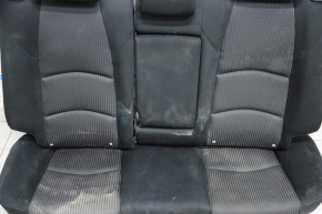 Rear row of seats 2nd row Mazda 3 14-16 BM pre-rest black cloth, dry-cleanable