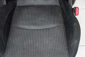 Passenger seat Mazda 3 14-16 BM prerest, without airbag, fur, cloth black, for dry cleaning