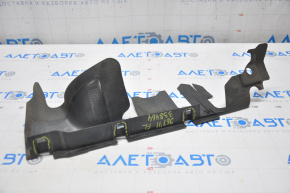 Left radiator deflector VW Jetta 11-14 USA tear, broken fastener