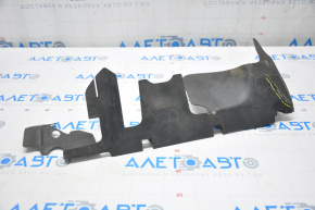 Left radiator deflector VW Jetta 11-14 USA tear, broken fastener