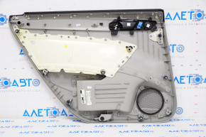 Door trim card rear right VW Passat b7 12-15 USA gray, wood insert