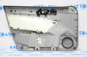 Door trim card front right VW Passat b7 12-15 USA gray, wood insert, broken fastener