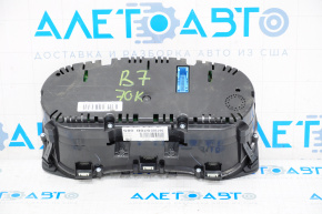 Instrument cluster VW Passat b7 12-14 USA 70k scratches, broken mount