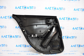 Door trim card rear right Mazda 3 14-16 BM black