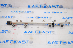 Fuel rail BMW 5 F10 11-16 3.0T N55 with sensor