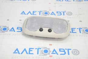 Ceiling light front Dodge Journey 11-16 gray without sunroof, type 2, breakage of fastening chip