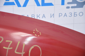 Hood bare Dodge Journey 11-20 red PRM, pokes