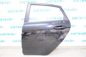 Door assembly rear left Ford Fiesta 11-19 4d black UH, butt