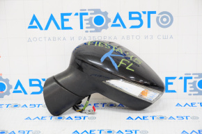 Left side mirror complete Ford Fiesta 11-19 6 pins, turn signal, heated, black