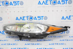 Headlight front left naked Ford Fiesta 14-19 rest dark