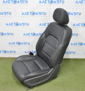Driver's seat Infiniti QX30 17-19 with airbag, electric, leather black, worn leather