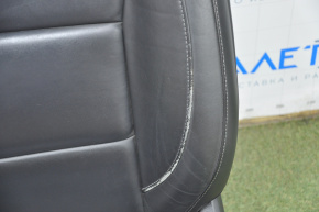 Driver's seat Infiniti QX30 17-19 with airbag, electric, leather black, worn leather