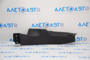 Rear pillar trim lower right Lincoln MKZ 13-14 black without SRS, broken fastener