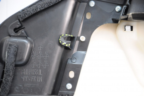 Door trim card front left Mazda 3 14-16 BM black, broken fastener