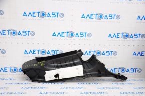 Rear pillar trim left lower Mazda 3 14-18 BM black, scratches